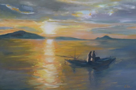 Olej na plátne 60 x 40 cm